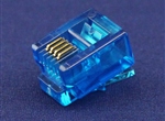 水晶头6P4C(CZT方孔)