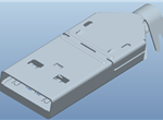 USB-A公刺破式
