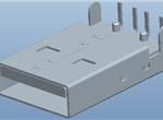 USB A 公 DIP 90度