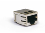 RJ45 1X1 8P8CS 15U 带弹片 无LED 4个磁环