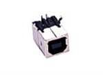 USB B TYPE(FEMALE)  DIP 90° L=16.00