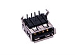 USB A 母 DIP 90度
